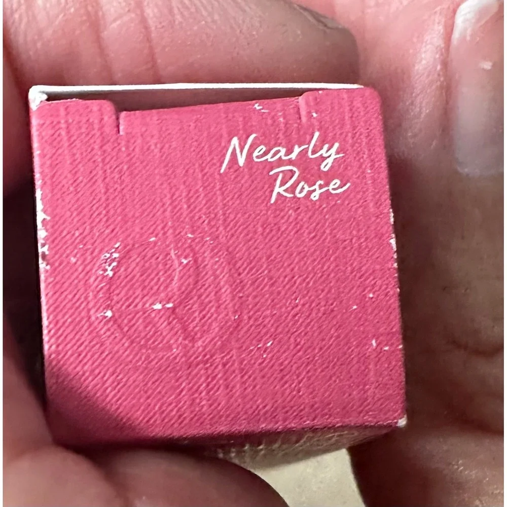 Rare Beauty Glossy Lip Balm Womens 0.12oz Nearly Rose Stay Vulnerable Hydrating